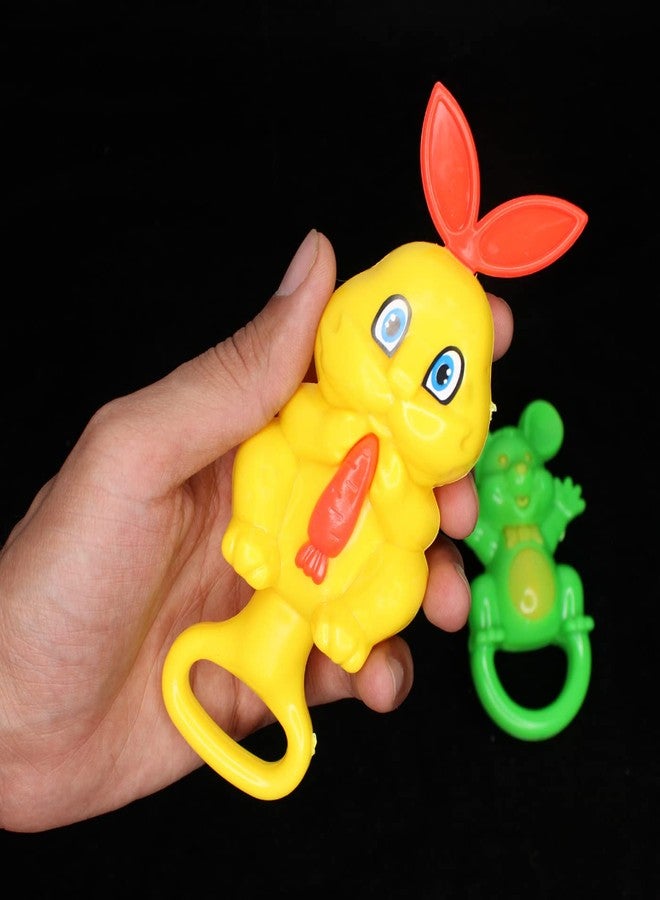 Baal Combo of Musical Drum with Stick and Cartoon Baby Rattles Toy for Kids - Image 4